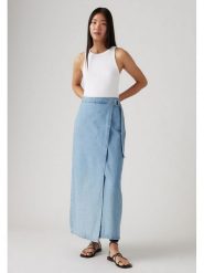 Levi's Spódnica dżinsowa w kolorze błękitnym rozmiar: S. Niebieskie spódnice Levi's®, s, bez wzorów, z bawełny, maxi. Za 185.95 zł.