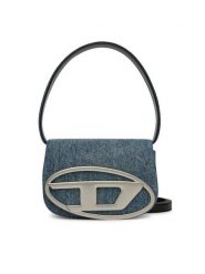 Diesel Torebka 1DR X08396P1730 Błękitny. Niebieskie torebki klasyczne Diesel, bez wzorów, z materiału, bez dodatków. Za 1,419.00 zł.