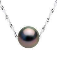 Pearl Addict Srebrny naszyjnik z perłą - dł. 42 cm rozmiar: onesize. Szare naszyjniki Pearl Addict, z perłą, srebrne. Za 260.99 zł.