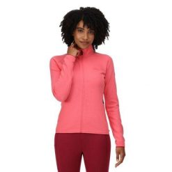 Bluza turystyczna polarowa damska Regatta Nevona. Czerwone bluzy Regatta, bez wzorów, z bawełny, bez kaptura, trekkingowe. Za 161.70 zł.