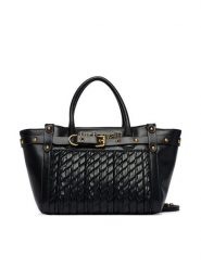 Just Cavalli Torebka 80RA4BG2 ZSD90 Czarny. Czarne torebki klasyczne Just Cavalli, bez wzorów, ze skóry, bez dodatków. Za 829.99 zł.