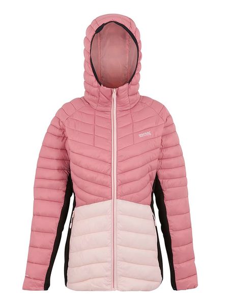 Regatta Kurtka hybrydowa "Leedre" w kolorze jasnoróżowym rozmiar: 42. Różowe kurtki sportowe Regatta, bez wzorów, bez kaptura, outdoorowe. Za 170.47 zł.