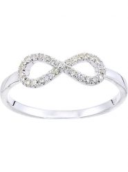 Revoni Złoty pierścionek z diamentami rozmiar: 53. Szare pierścionki Revoni, z diamentem, złote. Za 1,639.53 zł.