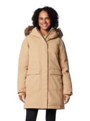 Columbia Parka funkcyjna "Little Si II" w kolorze beżowym rozmiar: M. Brązowe parki Columbia, m, sportowe, bez kaptura. Za 572.37 zł.
