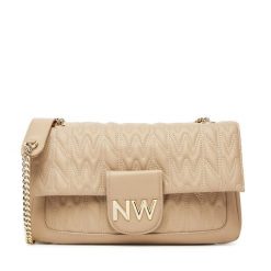 Torebka Nine West. Brązowe torebki klasyczne Nine West, bez wzorów, bez dodatków. Za 349.99 zł.