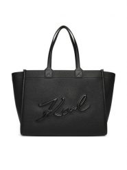 KARL LAGERFELD Torebka A4W30257 Czarny. Czarne shopper KARL LAGERFELD, bez wzorów, ze skóry, bez dodatków. Za 1,099.00 zł.