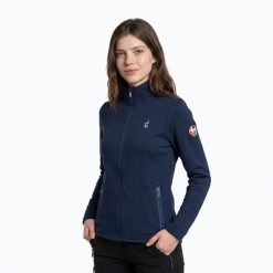 Bluza polarowa damska Aulp Debby. Niebieskie bluzy Aulp, s, bez wzorów, z elastanu, bez kaptura. Za 139.99 zł.