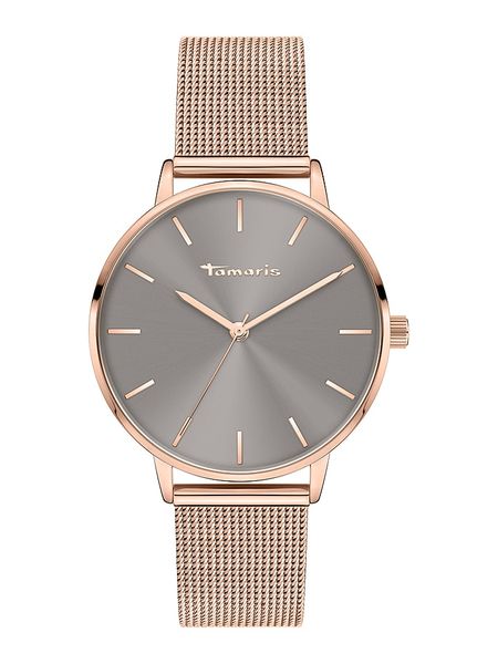 Tamaris Zegarek kwarcowy w kolorze różowozłotym rozmiar: onesize. Różowe, analogowe zegarki Tamaris, ze stali. Za 157.35 zł.