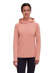 Mammut Bluza funkcyjna "Selun FL" w kolorze pomarańczowym rozmiar: XS. Pomarańczowe bluzy Mammut, xs, bez wzorów, z materiału, bez kaptura. Za 239.95 zł.