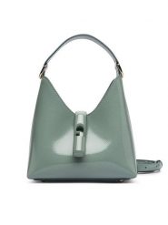 Furla Torebka Iride Mini WE00876 BX4758 4911S Niebieski jasny. Niebieskie torebki klasyczne Furla, bez wzorów, z lakierowanej skóry, lakierowane, bez dodatków. Za 1,059.00 zł.