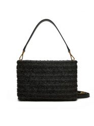 Gianni Chiarini Torebka Brenda BS 10915 FROU Czarny. Czarne torebki klasyczne Gianni Chiarini, bez wzorów, z materiału, bez dodatków. Za 419.99 zł.