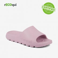Klapki damskie Coqui Lou. Czerwone klapki Coqui, bez wzorów, z materiału, bez obcasa. Za 121.99 zł.