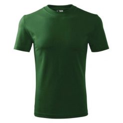 Ciężka Koszulka Unisex Dla Dorosłych. Zielone bluzki ALDER, bez wzorów, sportowe, bez kołnierzyka, bez ramiączek. Za 52.99 zł.