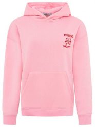 Zwillingsherz Bluza "Running" w kolorze różowym rozmiar: L/XL. Różowe bluzy Zwillingsherz, l, bez wzorów, z kapturem. Za 169.95 zł.