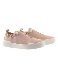 Högl Skórzane sneakersy "Pure" w kolorze jasnoróżowym rozmiar: 39. Różowe trampki Högl, bez wzorów, bez zapięcia. Za 351.38 zł.