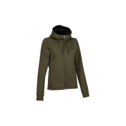Bluza na zamek z kapturem Gym & Pilates 100 damska. Brązowe bluzy Puma, m, bez wzorów, z bawełny, z kapturem. W wyprzedaży za 159.99 zł.