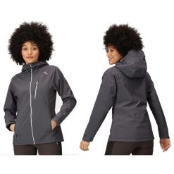 Kurtka trekkingowa dla kobiet Regatta Birchdale. Niebieskie kurtki sportowe Regatta, bez wzorów, bez kaptura, trekkingowe. W wyprzedaży za 249.99 zł.