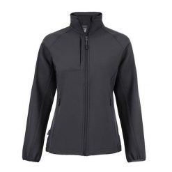 Kurtka Damska Expert Basecamp Soft Shell. Brązowe kurtki sportowe Craghoppers, bez wzorów, z softshellu, bez kaptura, trekkingowe. Za 239.99 zł.