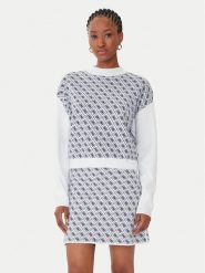Guess Golf W5BR23 Z3JD2 Écru Relaxed Fit. Golfy Guess, l, z aplikacjami, z syntetyku, bez ramiączek. Za 369.99 zł.