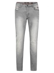 Sublevel Dżinsy - Slim fit - w kolorze szarym rozmiar: W32. Szare jeansy Sublevel, z aplikacjami. Za 57.20 zł.