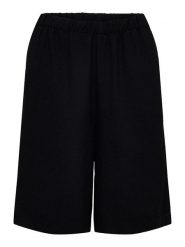 SELECTED FEMME Bermudy "Tinni" w kolorze czarnym rozmiar: 34. Czarne szorty Selected Femme, bez wzorów, z podwyższonym stanem. Za 79.21 zł.