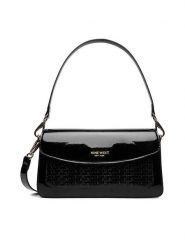 Nine West Torebka CEO-MISSISIPI-GLAR0 Czarny. Czarne torebki klasyczne Nine West, bez wzorów, z materiału, bez dodatków. Za 229.99 zł.