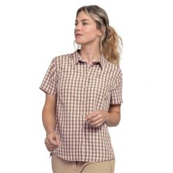 Koszula trekkingowa damska Schöffel Circ Dalfoss. Brązowe koszule Schöffel, bez wzorów, sportowe, bez kołnierzyka, bez ramiączek. Za 269.99 zł.
