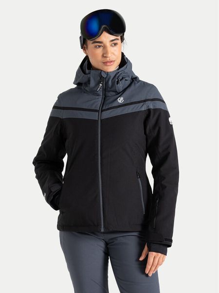 Dare2B Kurtka narciarska Flurry DWP594 Czarny Regular Fit. Czarne kurtki narciarskie DARE2B, bez wzorów, z syntetyku, bez kaptura, narciarskie. Za 519.99 zł.