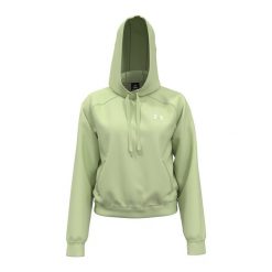 Bluza damska Under Armour Pro Fleece Hoodie. Zielone bluzy Under Armour, xl, bez wzorów, bez kaptura. Za 209.99 zł.