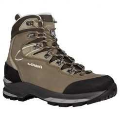 Buty trekkingowe damskie Lowa Mauria Evo Ll. Brązowe trekkingi Lowa, z materiału, za kostkę. Za 1,136.00 zł.
