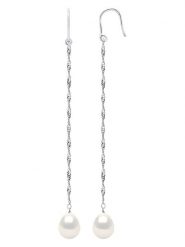 Pearline Srebrne kolczyki z perłami i cyrkoniami rozmiar: onesize. Białe kolczyki Pearline, z cyrkonią, srebrne, z zapięciem typu bigiel. Za 217.99 zł.
