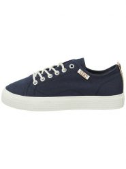 GANT Footwear Sneakersy "Carroly" w kolorze granatowym rozmiar: 38. Niebieskie trampki GANT Footwear, bez wzorów, bez zapięcia. Za 95.46 zł.
