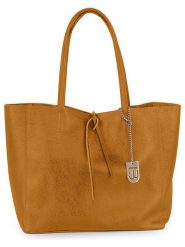 Lucca Baldi Skórzana torebka "Spoleto" w kolorze jasnobrązowym - 34 x 28 x 14 cm rozmiar: onesize. Brązowe torby na ramię Lucca Baldi, bez wzorów, z materiału, na ramię, bez dodatków. Za 246.53 zł.