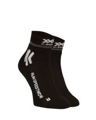 Skarpety biegowe damskie X-Socks Run Speed Two 4.0. Czarne skarpety X Socks, bez wzorów, z materiału. Za 65.00 zł.