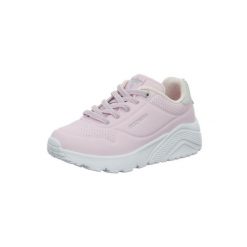 Kapcie SKECHERS UNO LITE-METALLIC MO Rose. Czerwone obuwie domowe Skechers, bez wzorów, z syntetyku, bez zapięcia. Za 210.99 zł.