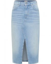 Damska spódnica Maxi Mustang Style Eureka Denim Skirt Denim Blue 1016566 5000 201. Niebieskie spódnice Mustang, bez wzorów, z denimu, maxi. Za 169.99 zł.