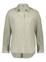 ONLY Koszula w kolorze oliwkowo-niebieskim rozmiar: L. Brązowe koszule Only, l, bez wzorów, bez kołnierzyka, bez ramiączek. Za 82.99 zł.