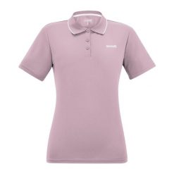 Koszulka Polo Damska Botanna. Czerwone bluzki Regatta, bez wzorów, bez kołnierzyka, bez ramiączek. Za 94.99 zł.