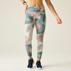 Damskie wpływowe legginsy. Niebieskie legginsy Dare 2b, bez wzorów. Za 129.99 zł.