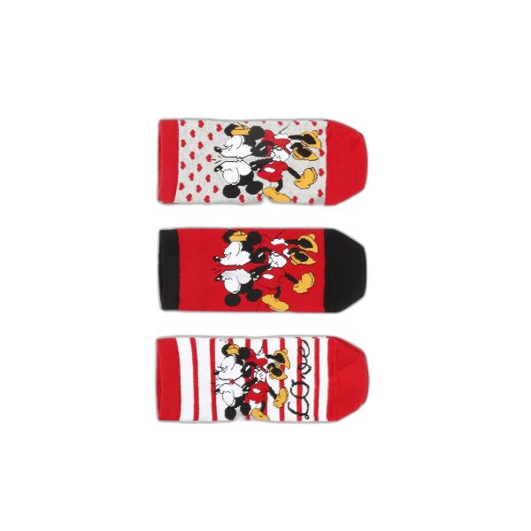 Skarpetki damskie Disney M&M Love (x6). Skarpety Disney, bez wzorów, z bawełny. Za 193.00 zł.
