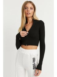 Cool and sexy Koszulka w kolorze czarnym rozmiar: M. Czarne bluzki Cool and sexy, m, bez wzorów, bez kołnierzyka, bez ramiączek. Za 43.99 zł.