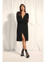 Just Cashmere Kaszmirowy kardigan "Dache" w kolorze czarnym rozmiar: S. Czarne kardigany Just Cashmere, s, bez wzorów, z kaszmiru. Za 956.99 zł.