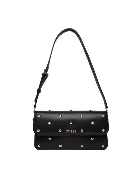 Guess Torebka Sadie HWVG81 18190 Czarny. Czarne torebki klasyczne Guess, z aplikacjami, ze skóry, bez dodatków. Za 659.99 zł.