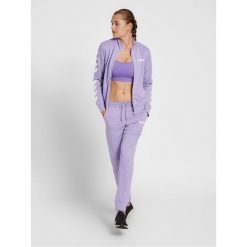 Damska bluza dresowa zapinana na zamek Hummel Legacy. Czerwone bluzy Hummel, l, bez wzorów, z dresówki, bez kaptura. Za 210.50 zł.