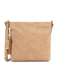 Lasocki Torba LSK-K-042-06 Beżowy. Brązowe torebki klasyczne Lasocki, bez wzorów, z poliesteru, bez dodatków. Za 179.99 zł.