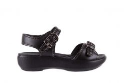 Sandały Azaleia 355 788 Napa Black, Czarny, Materiał - 37. Czarne sandały Azaleia, bez wzorów, z materiału, bez obcasa, bez zapięcia. W wyprzedaży za 62.10 zł.