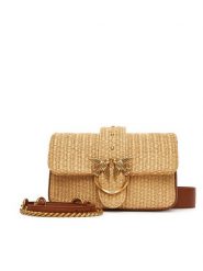 PINKO Torebka Love One Mini Slouchy Fl PE 25 PLTT 104340 A2CF Beżowy. Brązowe torebki klasyczne Pinko, bez wzorów, z tworzywa sztucznego, bez dodatków. Za 1,049.00 zł.