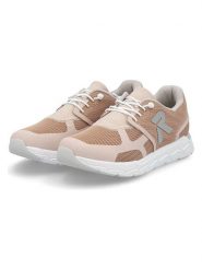 Rieker Sneakersy w kolorze jasnoróżowo-jasnobrązowym rozmiar: 38. Brązowe trampki Rieker, bez wzorów, bez zapięcia. Za 171.68 zł.