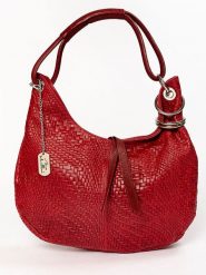 Anna Morellini Skórzana torebka "Concetta" w kolorze czerwonym - 38 x 10 x 34 cm rozmiar: onesize. Czerwone torby na ramię Anna Morellini, bez wzorów, z materiału, na ramię, bez dodatków. Za 282.42 zł.