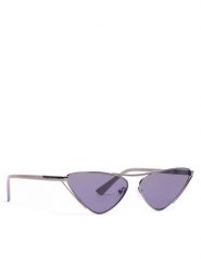 Guess Okulary przeciwsłoneczne GU7826 08Y Srebrny. Szare okulary przeciwsłoneczne Guess, z aplikacjami, z tworzywa sztucznego. Za 229.99 zł.